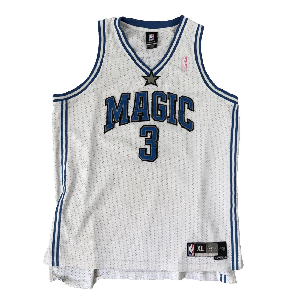 Orlando Magic Jersey Mens XL White NBA Basketball Steve Francis 3 Reebok